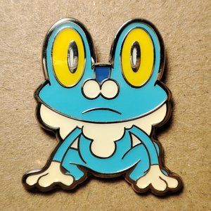 Official Pokemon Froakie Water Frog Enamel Pin